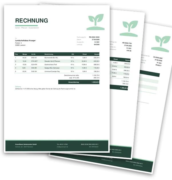 Belegvorlage Spross