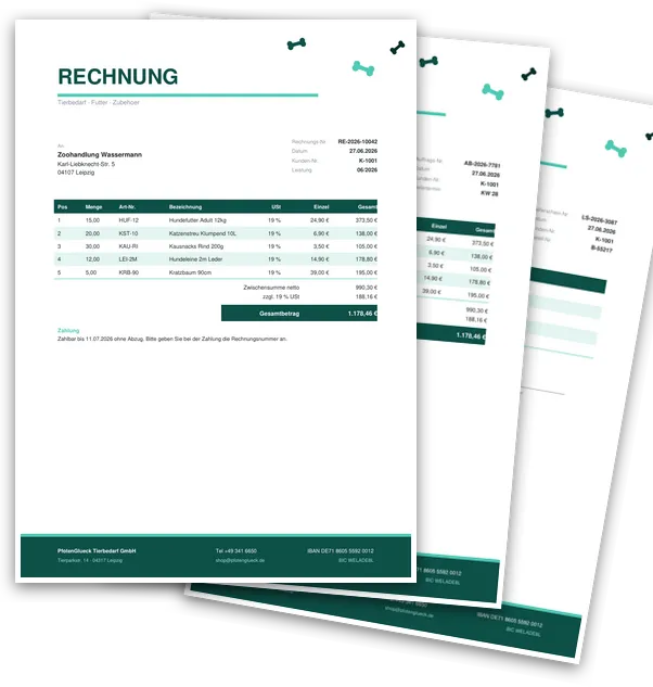 Belegvorlage Knochen